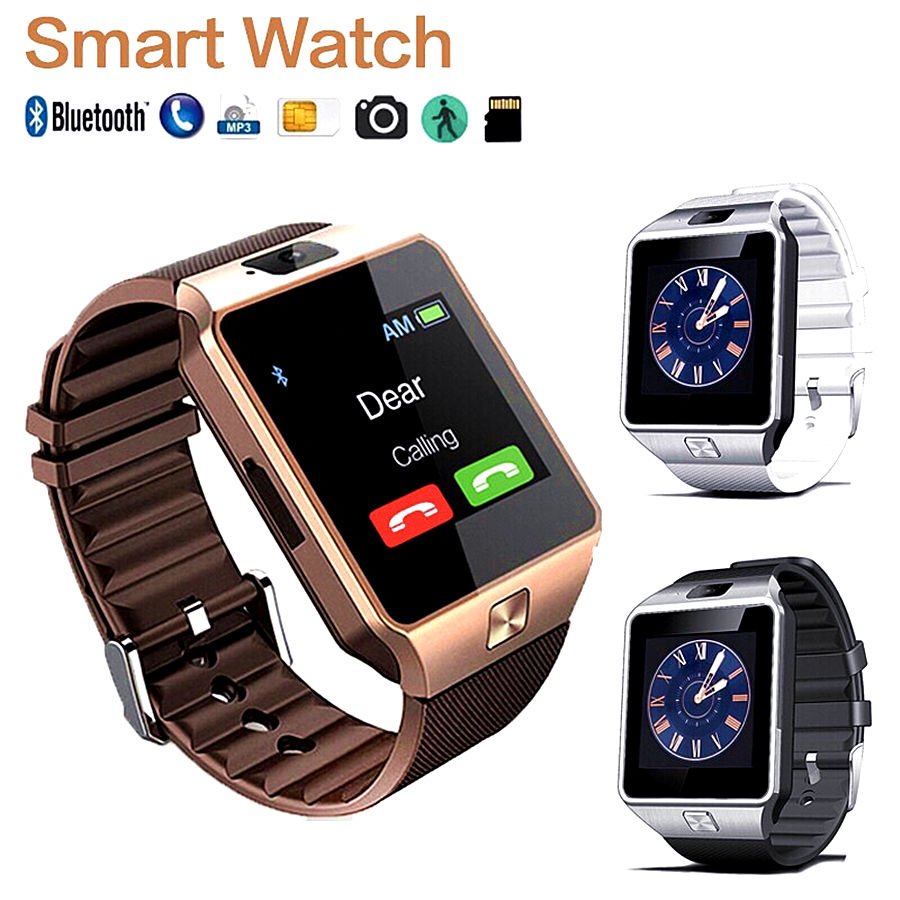 Wholesale Electronics DZ09 Sim Card SmartWatch 3g 4g smartphone Camera Video Call Wifi Reloj inteligente bluetooth Smart Watch